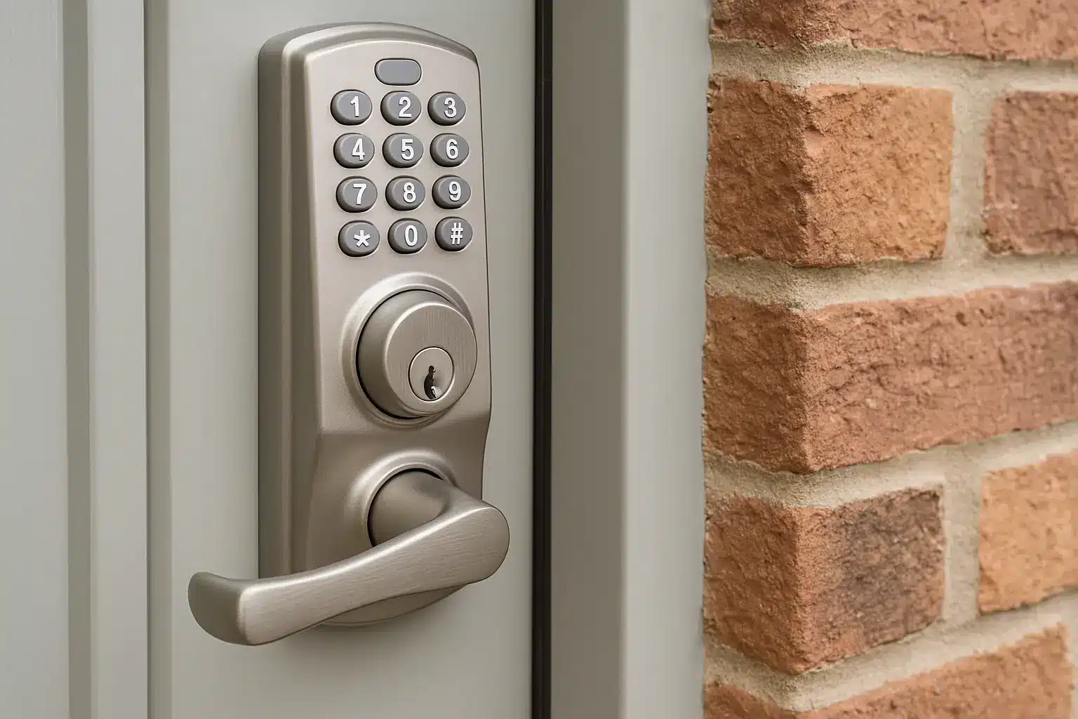 Avantages d'une serrure à code porte extérieure