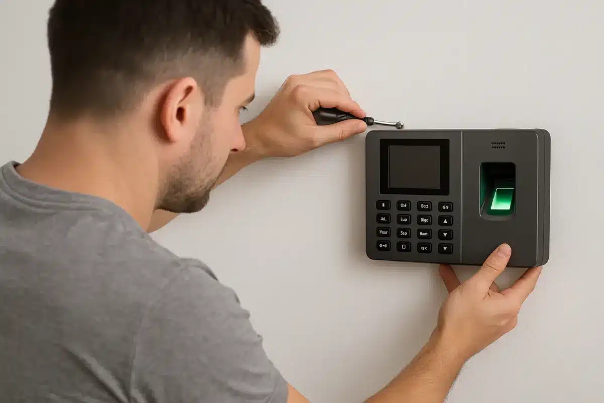 Comment Installer une pointeuse biometrique​