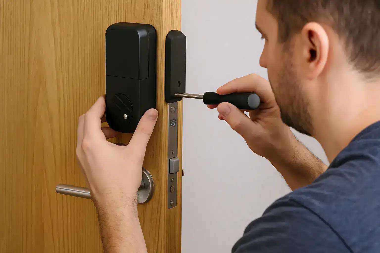 Installer une serrure intelligente