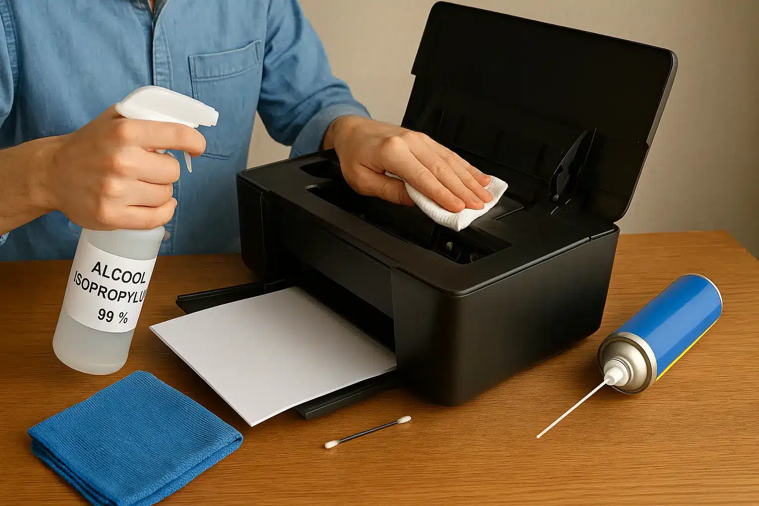 Nettoyer une imprimante