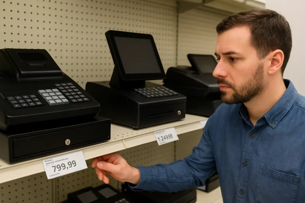 Combien coûte la caisse enregistreuse