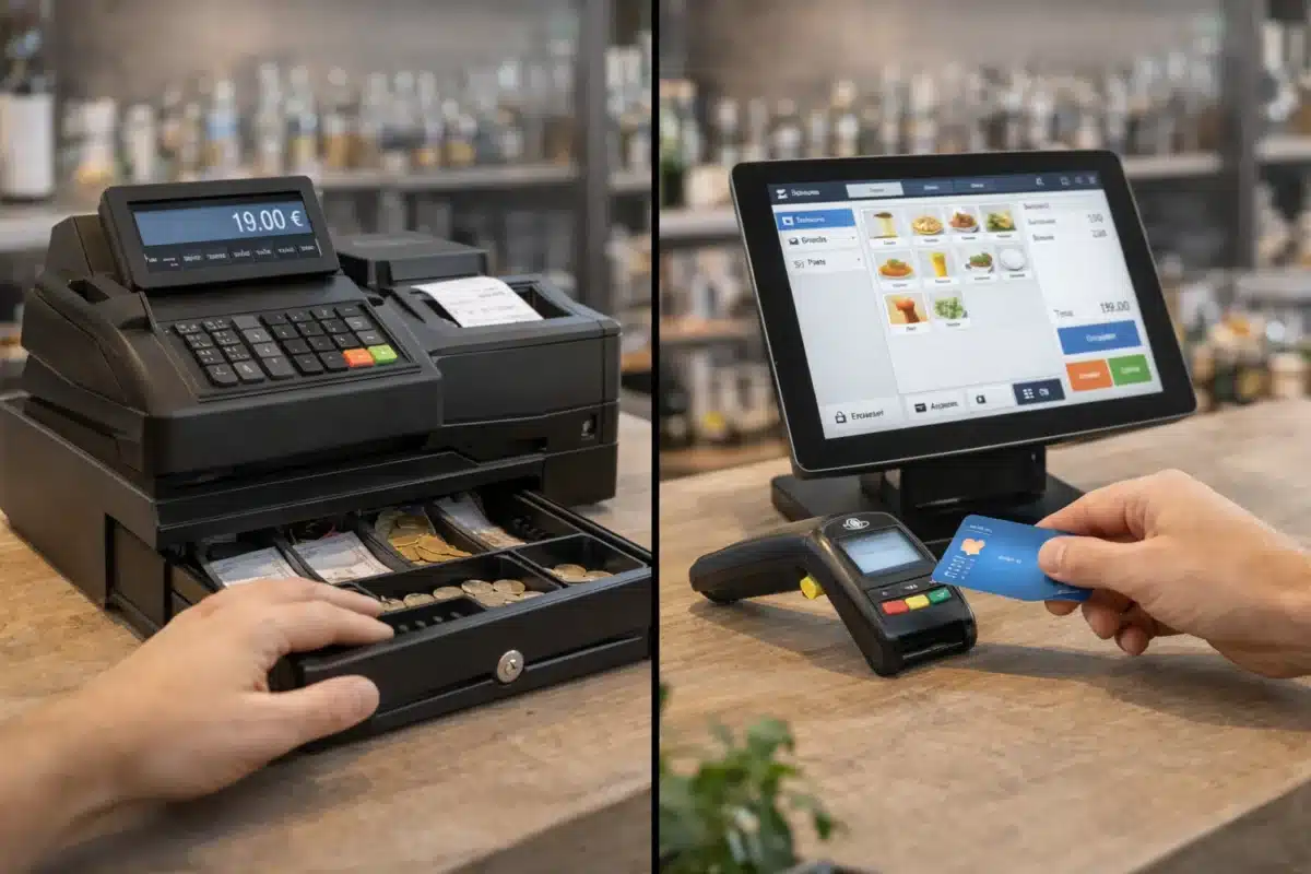 Caisse enregistreuse et TPE : lequel choisir ?